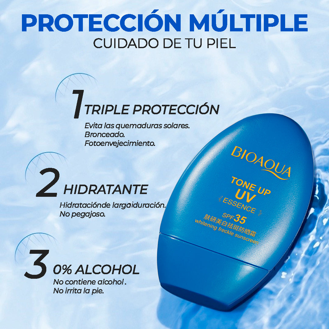 BLOQUEADOR PROTECTOR SOLAR UV BIOAQUA