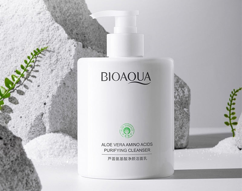 JABON FACIAL ALOE VERA Y AMINOÁCIDO BIOAQUA