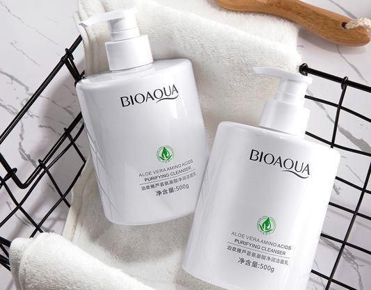 JABON FACIAL ALOE VERA Y AMINOÁCIDO BIOAQUA