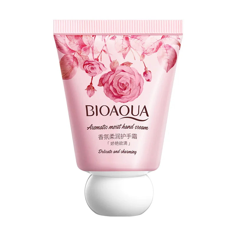 CREMA DE MANOS AROMAS FLORALES BIOAQUA 30g