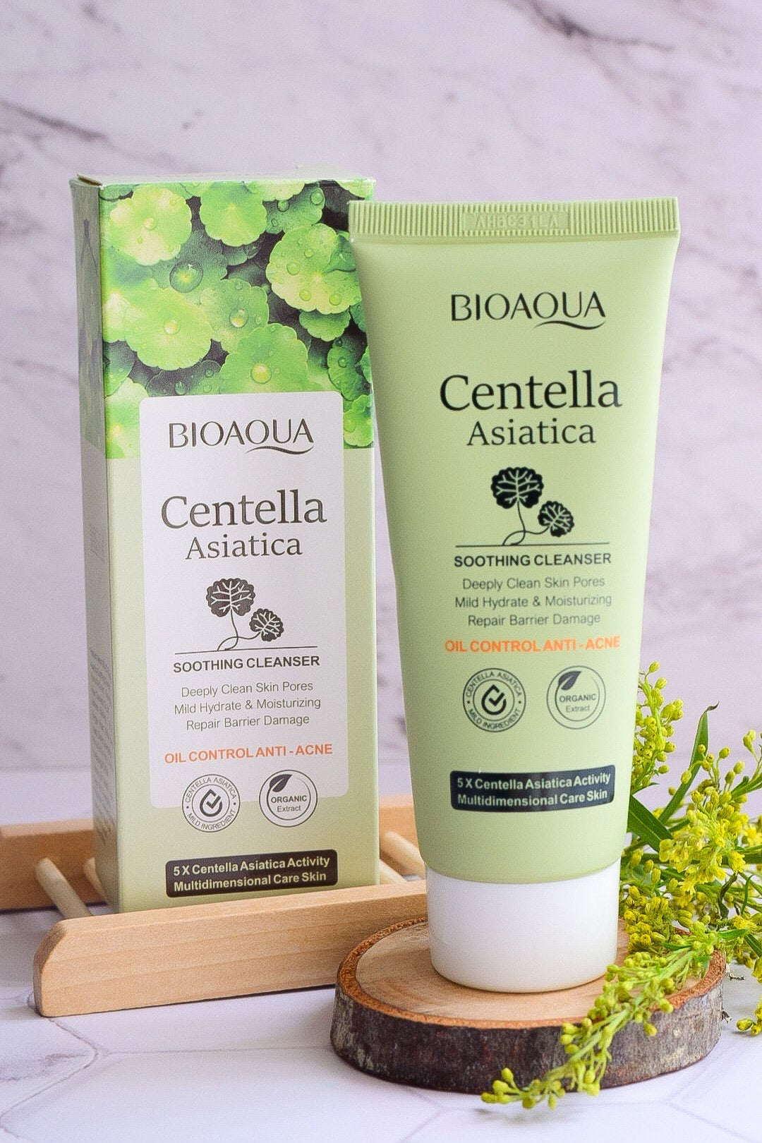 JABON FACIAL CENTELLA ASIÁTICA BIOAQUA