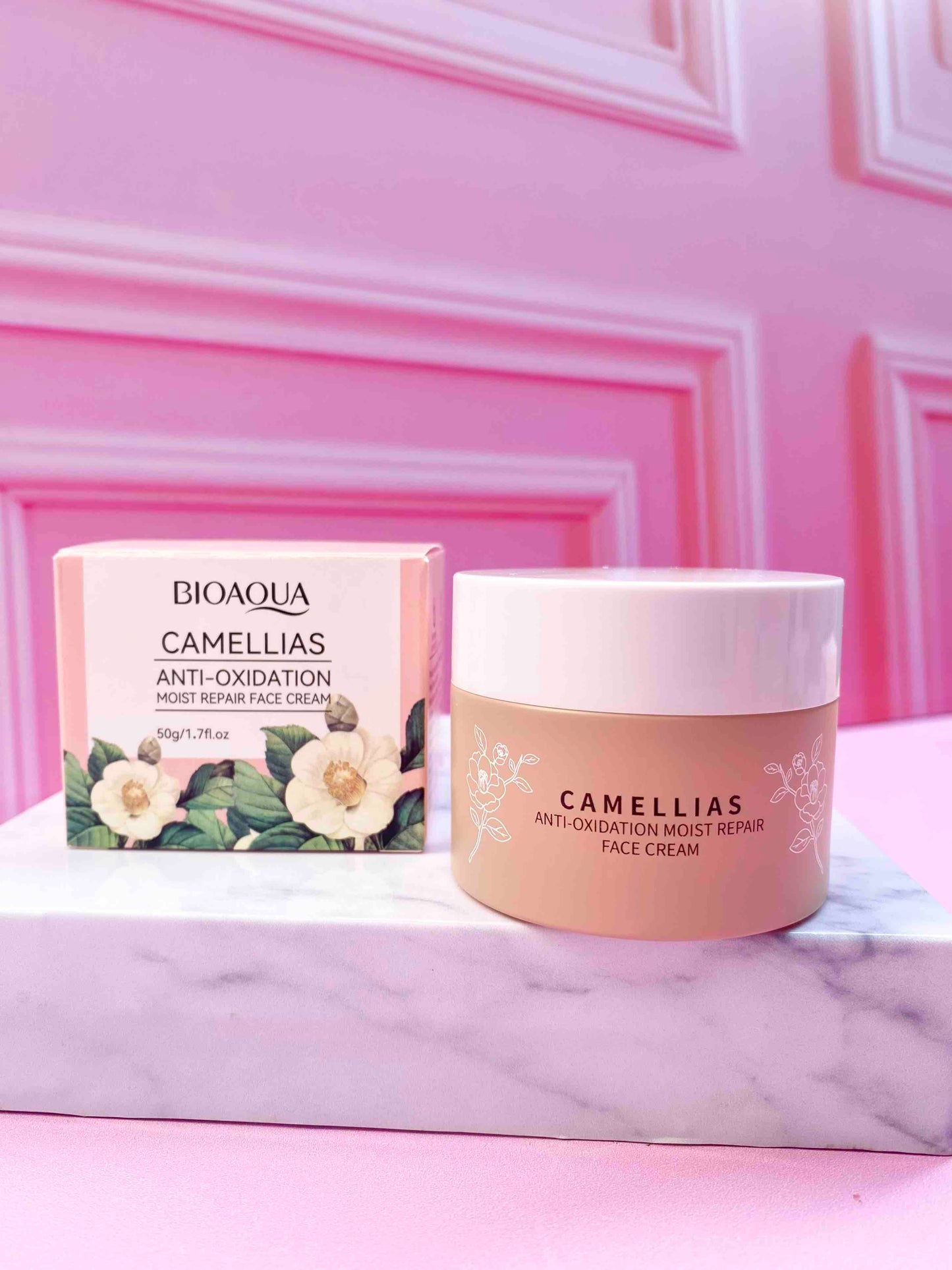 CREMA FACIAL CAMELIAS BIOAQUA