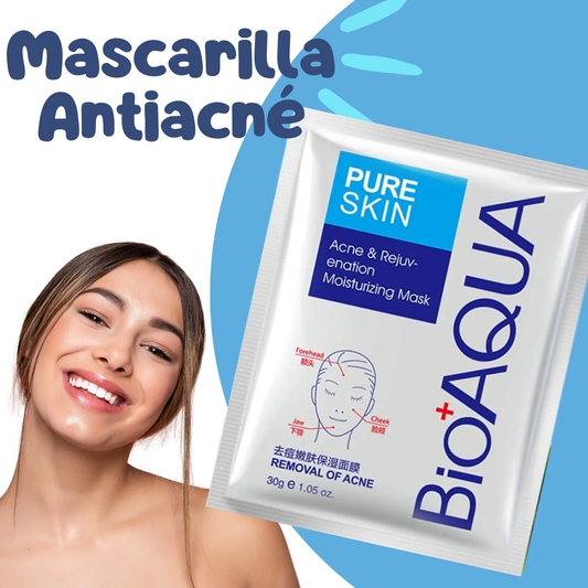 MASCARILLA EN VELO ANTI ACNE BIOAQUA